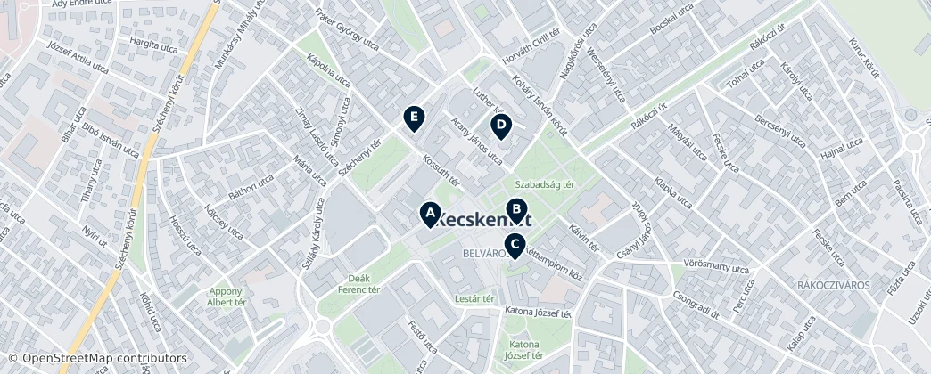 Historic Churches — mapa