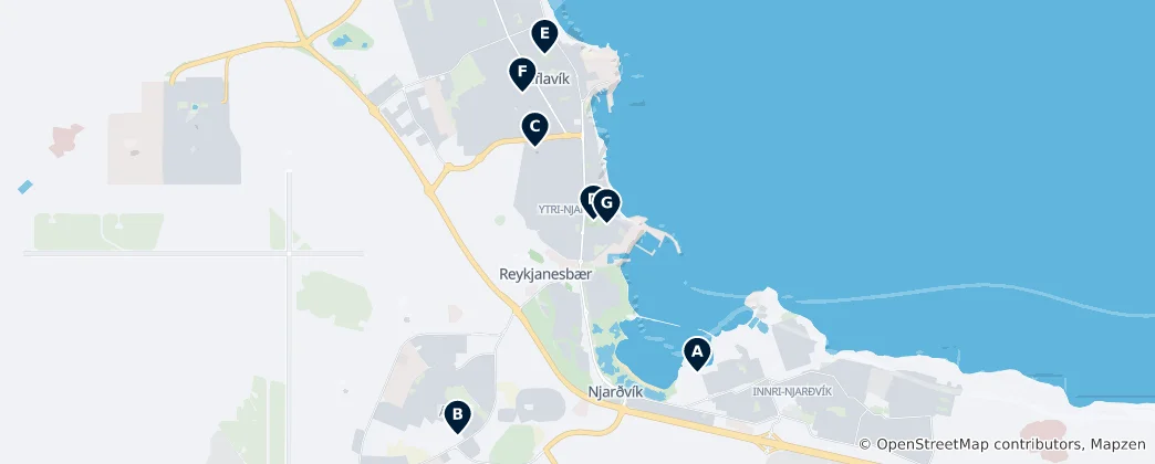 Mapa Local Parks and Recreation