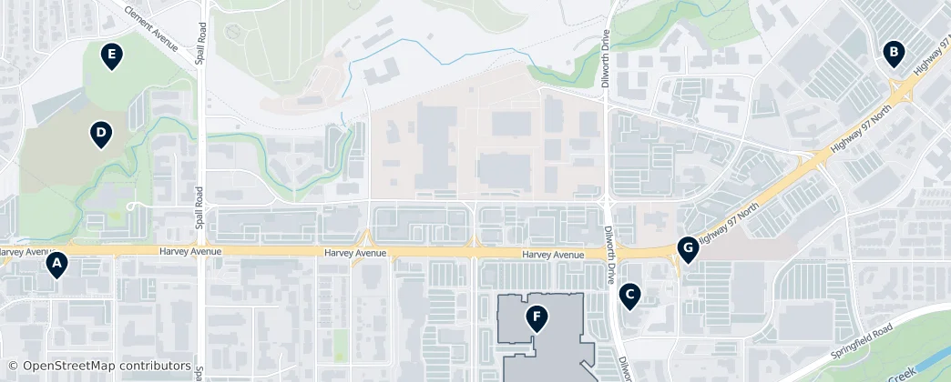 Kelowna Essentials – Mapa