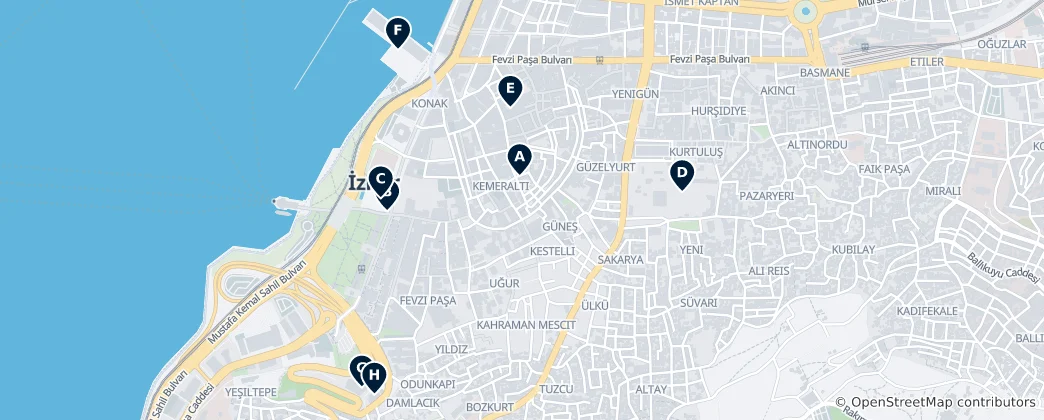 Mapa Kemeraltı Essentials