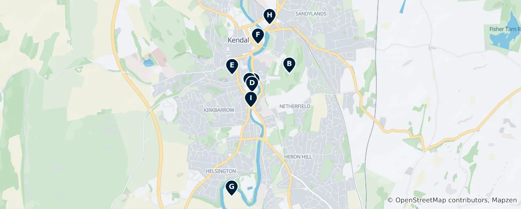 Carte de Kendal Essentials