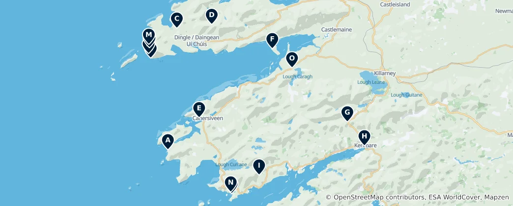 Map of Kenmare Municipal District Essentials