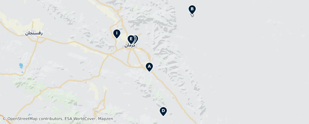 Kerman County Essentials – Mapa