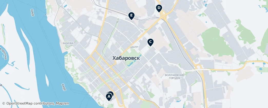 Orthodox Churches and Cathedrals — 地图