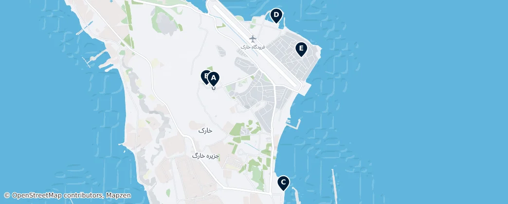 Kharg Island Essentials — Karte