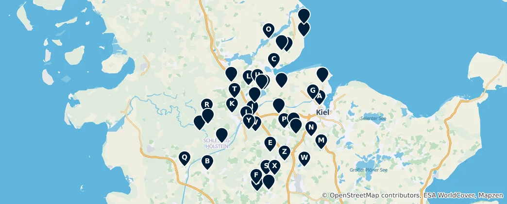 Mappa di Parks, Viewpoints & Natural Wonders
