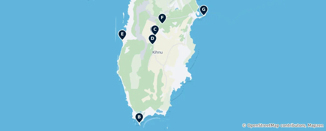 Mappa di Kihnu Essentials