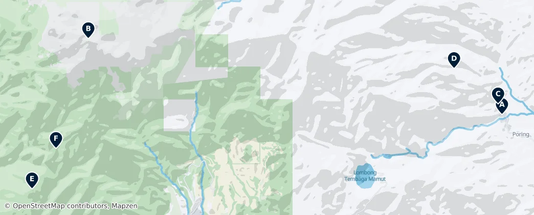 Mapa de Natural Wonders of Kinabalu