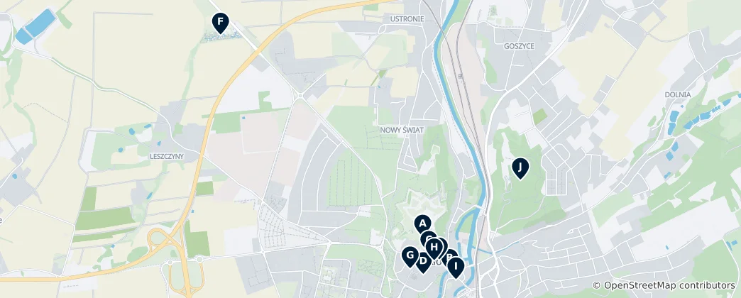 Mapa Kłodzko Unmissables