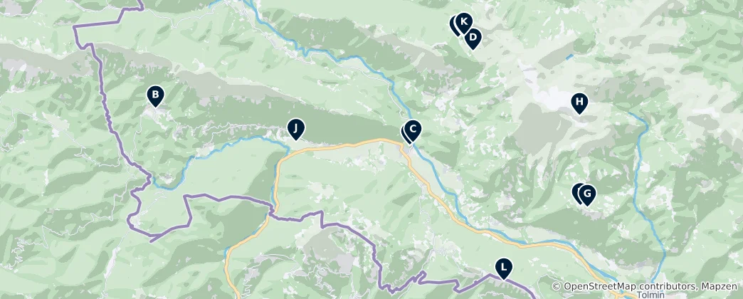 Carte de Historical Sites and Memorials
