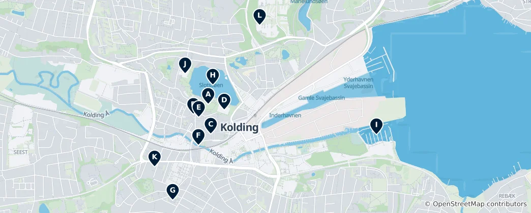 Mapa De Kolding Essentials