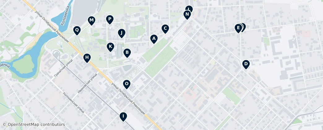 Heritage and Museums — Mapa