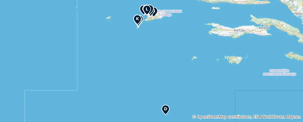 Map of Grad Komiža Unmissables