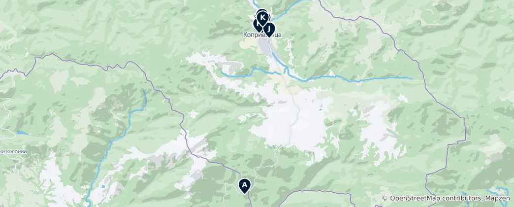 Map of Museums & Monuments