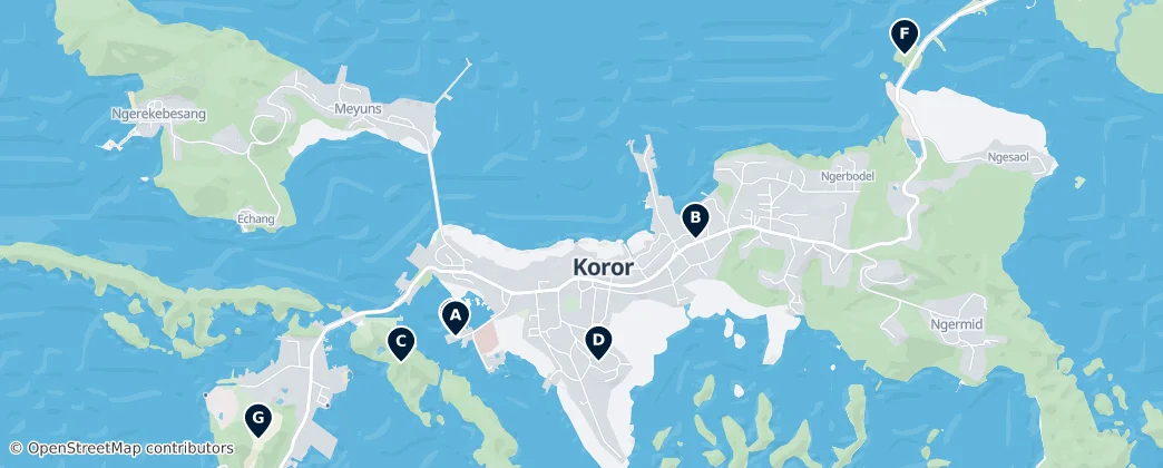 Best of Palau — Map