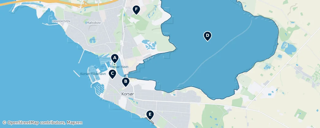 Korsør Essentials — Map