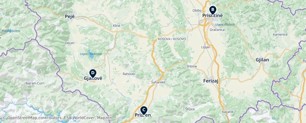 Museums & Galleries — Map