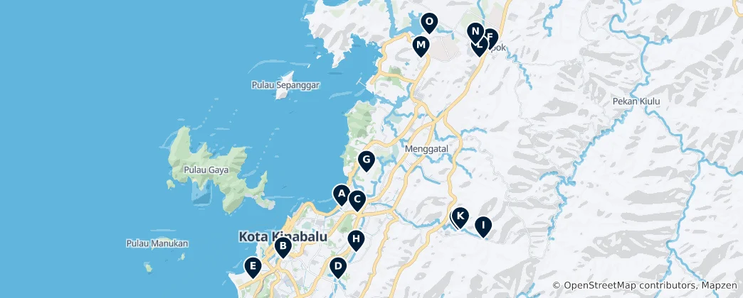 Map of Significant Religious Sites