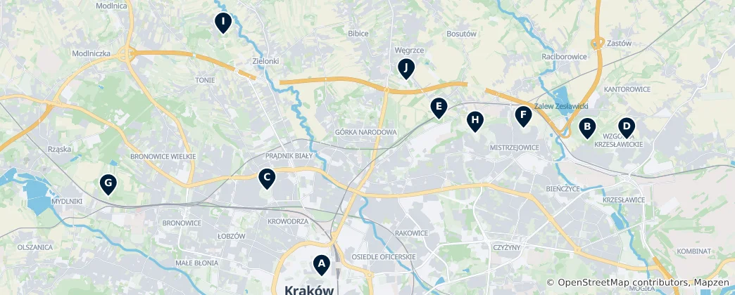 Map of Castles and Forts