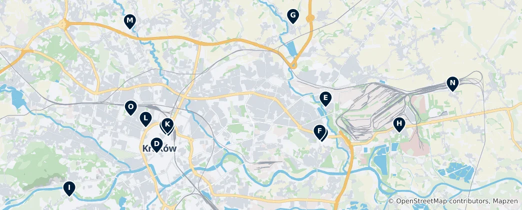 Map of Historic Churches & Monasteries