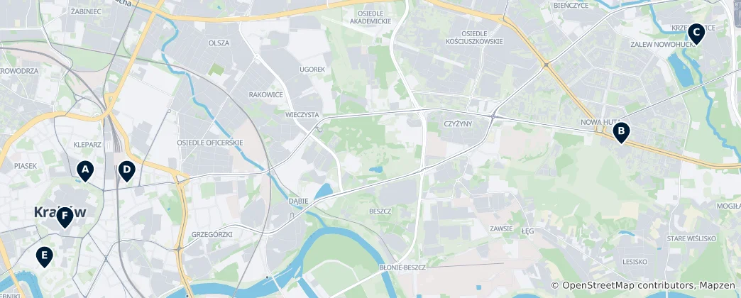 Map of Museums & Galleries