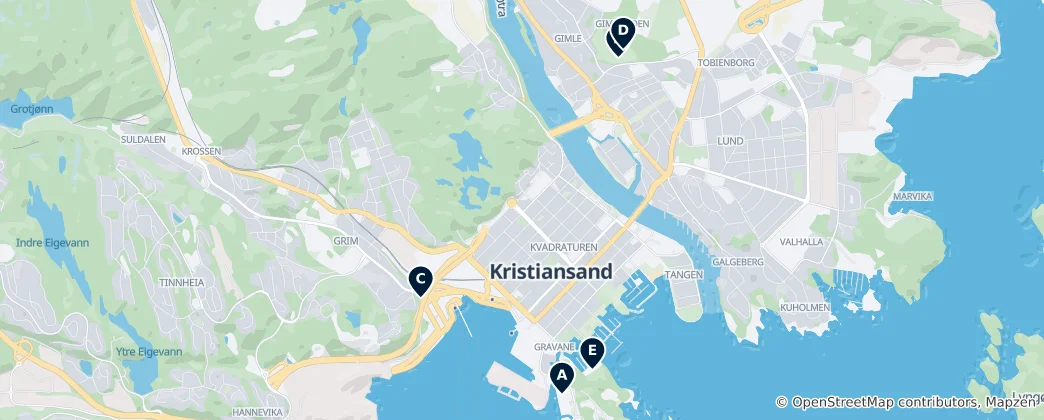 Map of Cultural Highlights