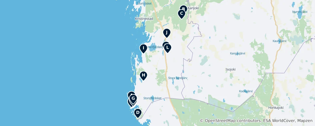 Map of Nature's Hidden Gems