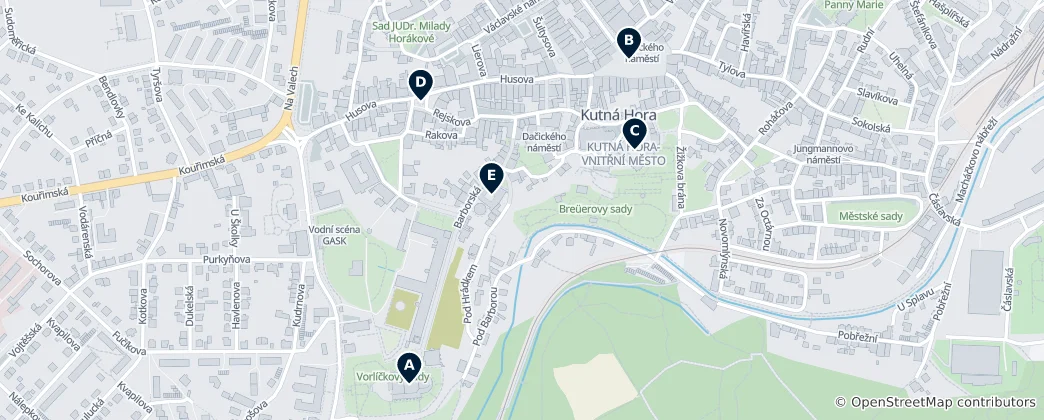 Map of Historic Architecture