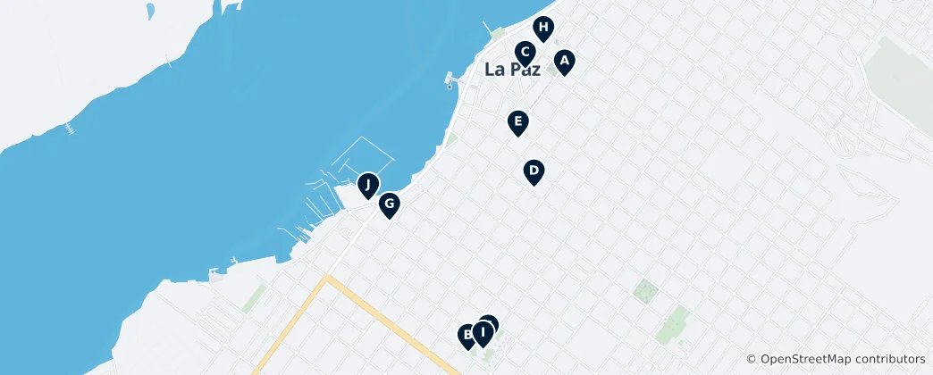 Mapa La Paz Essentials