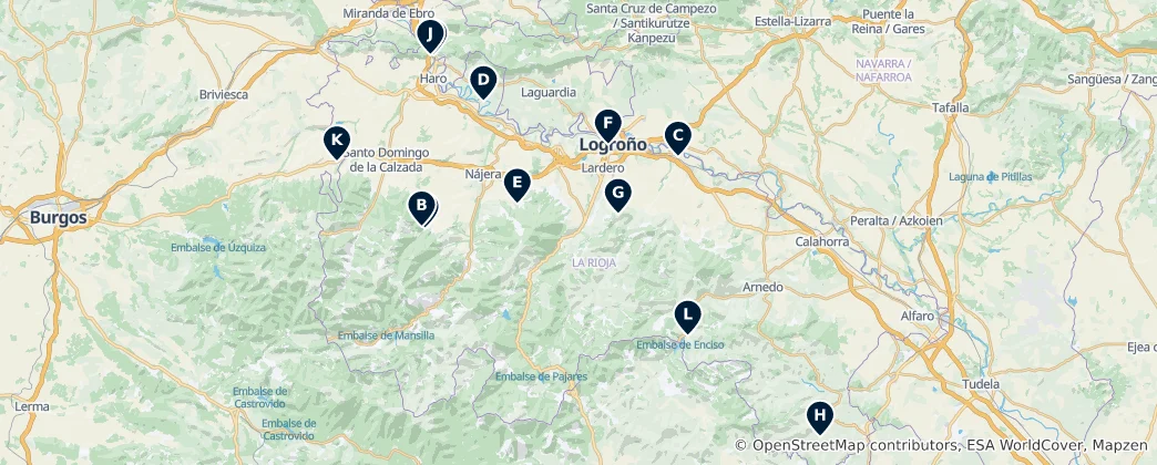 Map of Historic Sites and Ruins