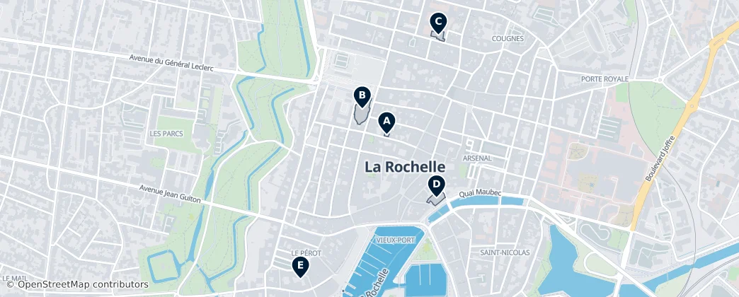 Historic Places of Worship — Map