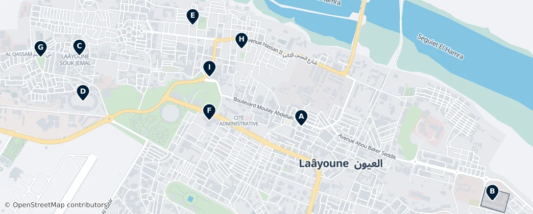 Laayoune Essentials — 지도