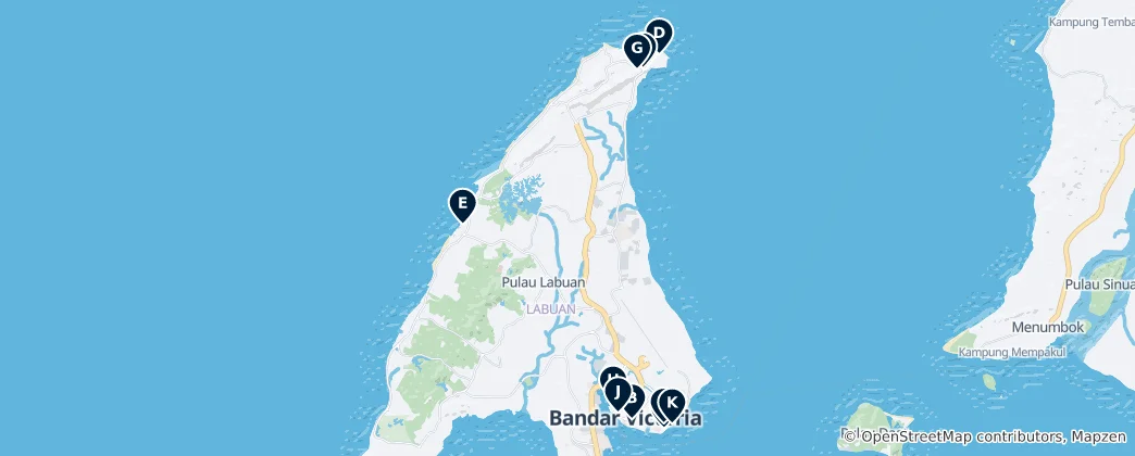 Mapa Labuan Essentials