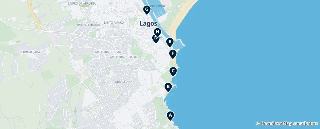 Mapa Lagos Must-Sees