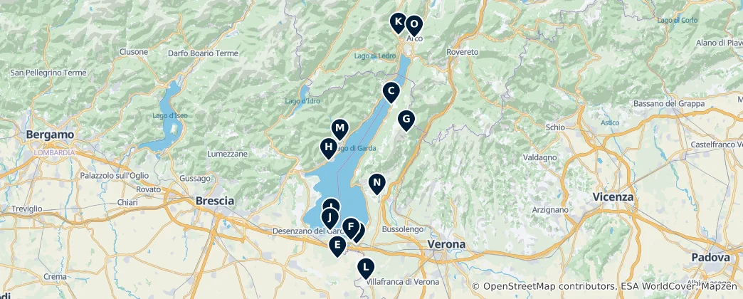 Mapa De Regional Flavors