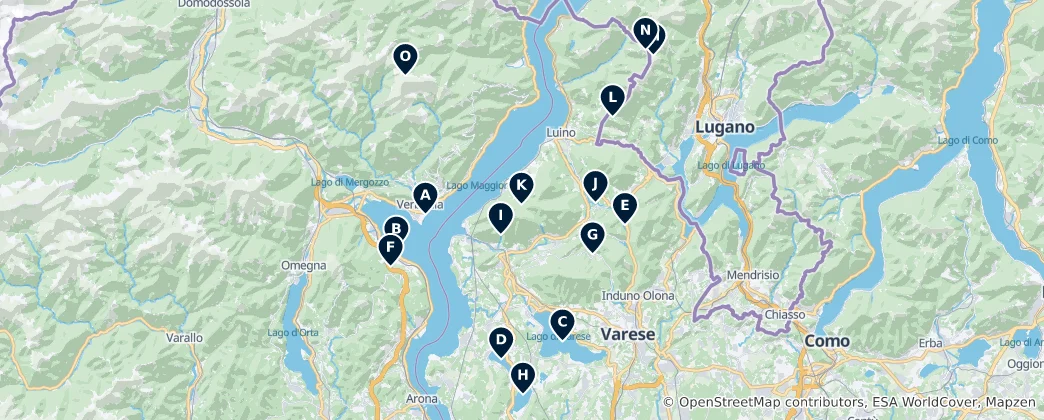 Map of Parks and Nature
