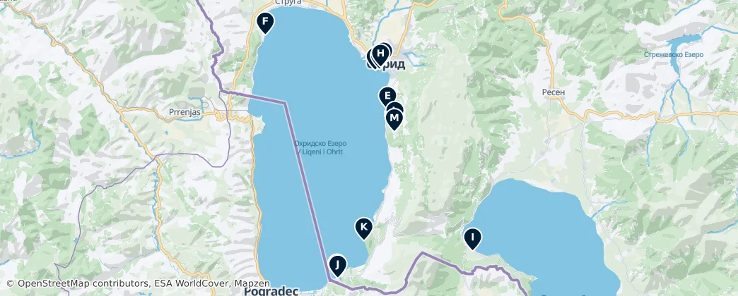 Mapa Święte Miejsca Znaczenia