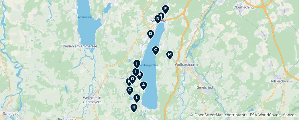 Map of Parks & Nature