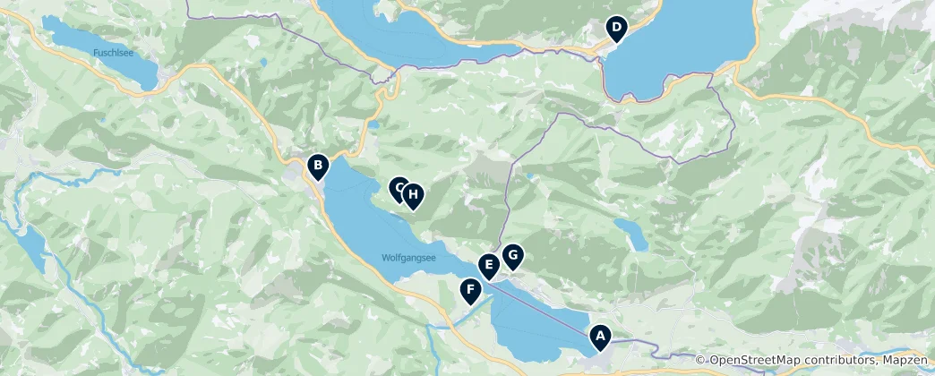 Mappa di Historic Churches and Chapels