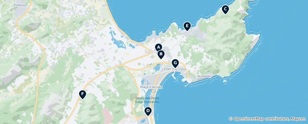Map of Mallorca's Sacred Sites
