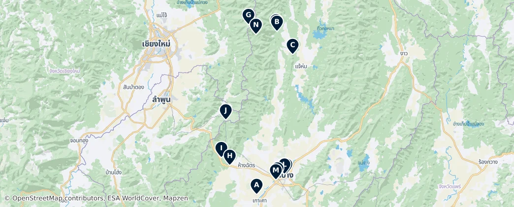 Lampang Province Essentials: Unmissable Treasures — Mappa
