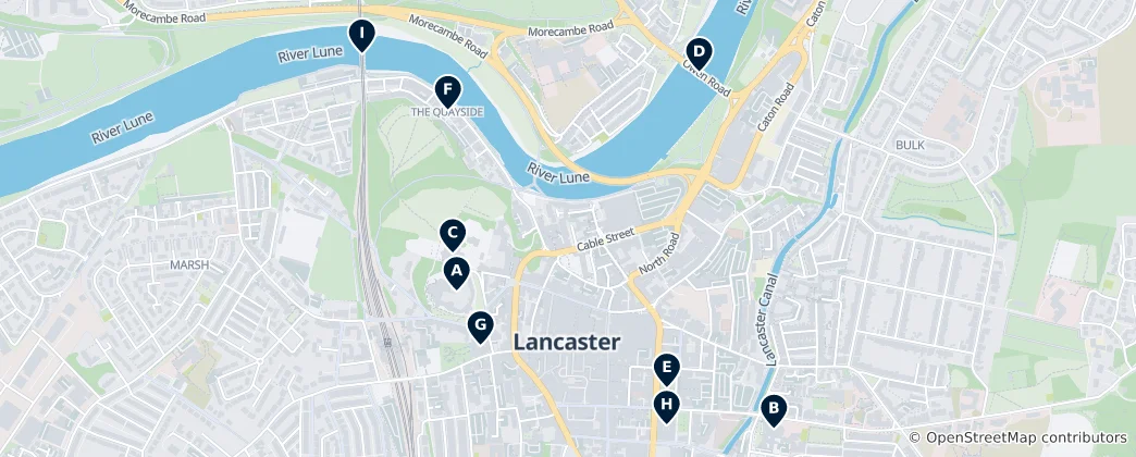 Map of Lancaster Essentials