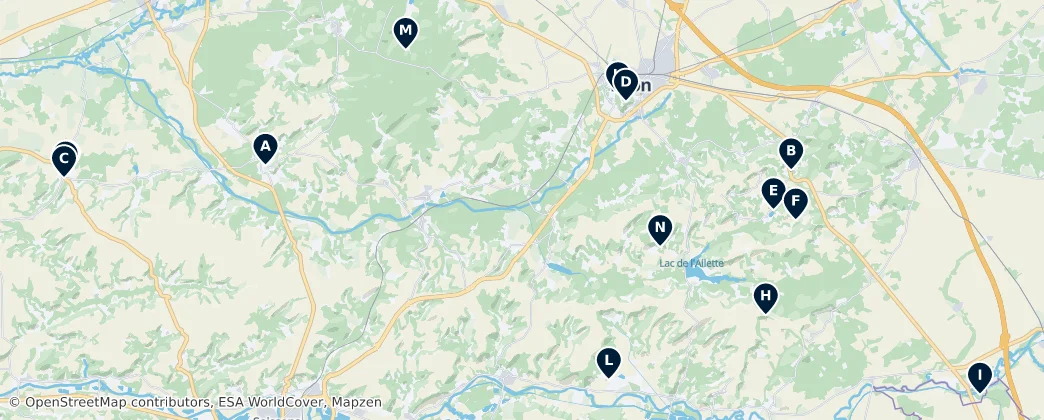 Best of Laon – Mapa
