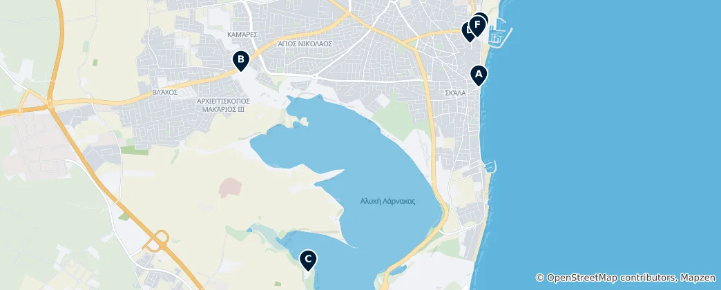 Mappa di Cultural Heritage