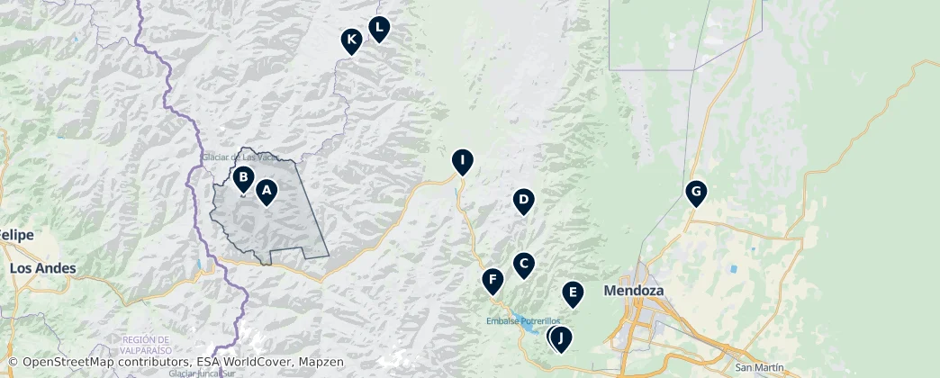 High Andes Expeditions — 地图