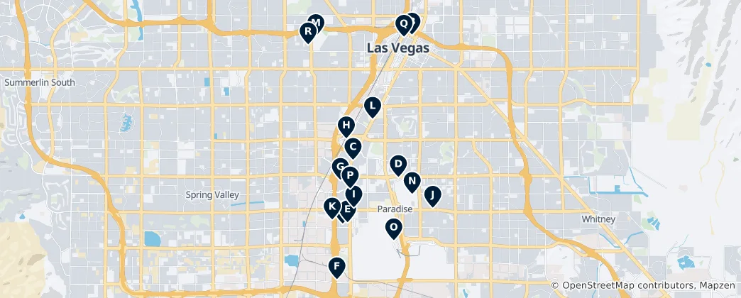 Mapa Top Museums & Galleries