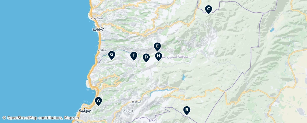 Mountain Peaks & Views — Mappa