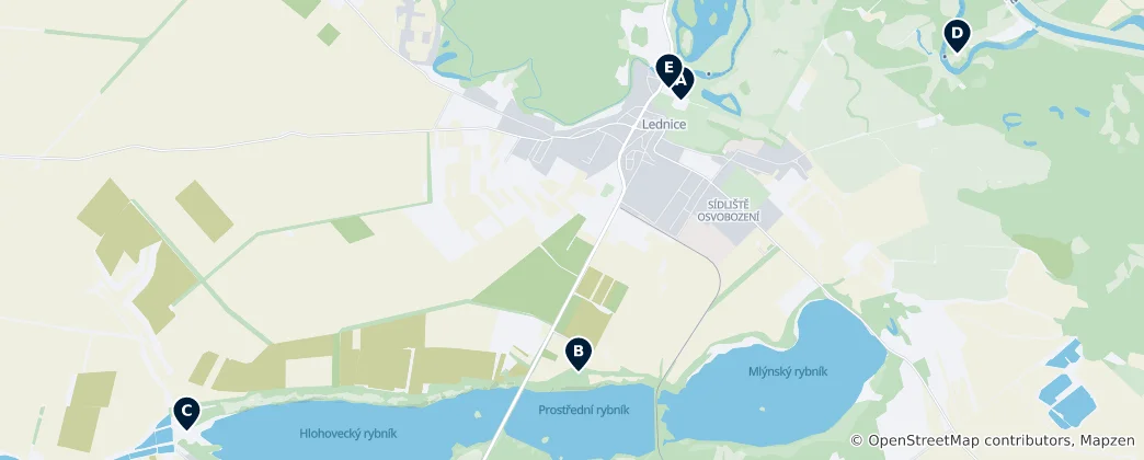 Mapa Castles and Palaces