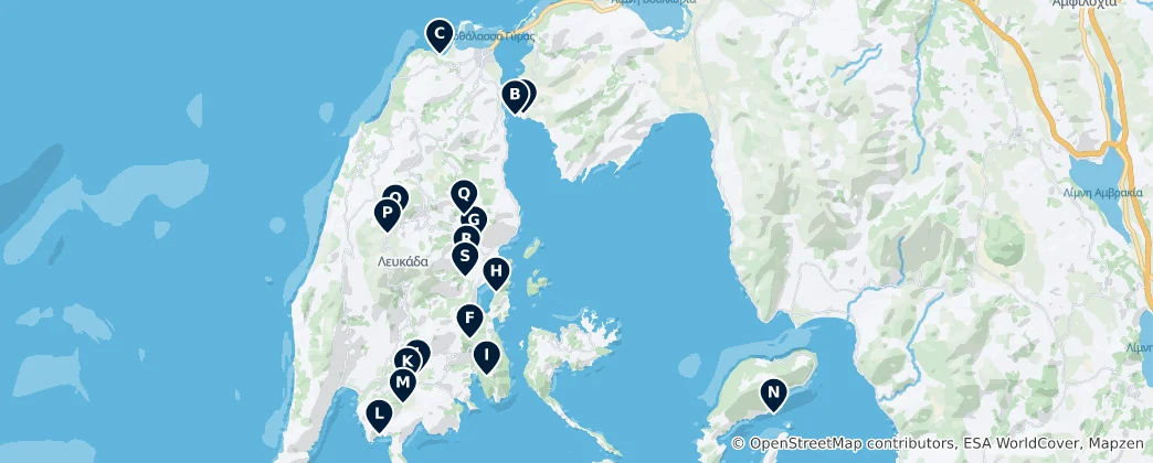 Map of Historic Sites & Ancient Ruins