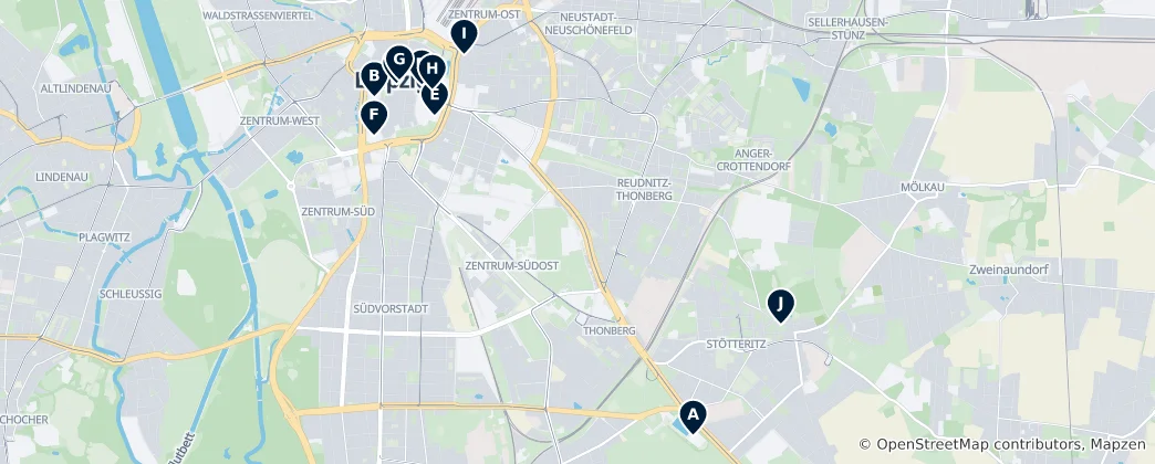 Carte de Architectural Highlights